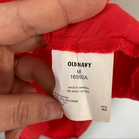 Old Navy Coral Swing Tank Top Medium - Picture 4 of 9